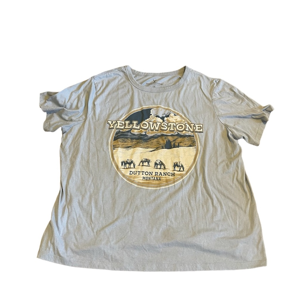 Yellowstone Ranch graphic tee, Size 1X